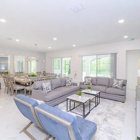 Near Disney - 12Br Home - Private Pool And Hot Tub Kissimmee Exterior foto