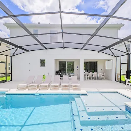 Near Disney - 12Br Home - Private Pool And Hot Tub Kissimmee Exterior foto