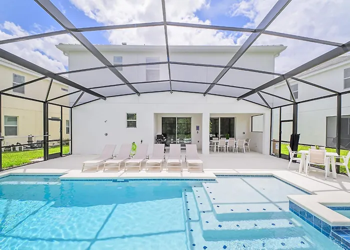 Near Disney - 12Br Home - Private Pool And Hot Tub